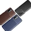 Xiaomi Poco M3 Kılıf Lopard Kamera Korumalı Karbon Desenli Negro Kapak Orijinal Yüzey Kılıf