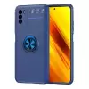 Xiaomi Poco M3 Kılıf Lopard Kamera Korumalı Yüzüklü Standlı Koruyucu Orjinal Kalite Ravel