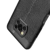 Xiaomi Poco X3 Kılıf Lopard Kamera Korumalı Deri Orjinal Görünümlü Kapak Niss