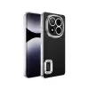 Xiaomi Poco X7 Kamera Lens Korumalı Şeffaf Renkli Logo Gösteren Omega Kapak