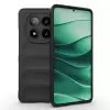Xiaomi Poco X7 Kılıf Esnek Tpu Oyuklu Arka Yüzey Tasarımlı Lopard Etnik Silikon Kapak