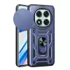 Xiaomi Poco X7 Kılıf Magnetik Standlı Kamera Korumalı Lopard Sürgülü Kamera Korumalı Yüzüklü Tasarım Armor Vega