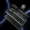 Xiaomi Poco X7 Pro Kılıf Magnetik Standlı Kamera Korumalı Lopard Sürgülü Kamera Korumalı Yüzüklü Tasarım Armor Vega