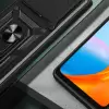 Xiaomi Redmi 13 4g Kılıf Magnetik Standlı Kamera Korumalı  Sürgülü Kamera Korumalı Sürgülü Yüzüklü Tasarım Armor Vega