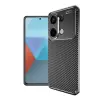 Xiaomi Redmi Note 13 4G Kılıf  Kamera Korumalı Karbon Desenli Negro Kapak Yüzey Kılıf