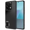 Xiaomi Redmi Note 13 Pro 5G Kamera Lens Korumalı Şeffaf Renkli Logo Gösteren Parlak Omega Kapak