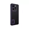 Xiaomi Redmi Note 14 4g Kamera Lens Korumalı Şeffaf Renkli Logo Gösteren Omega Kapak