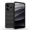 Xiaomi Redmi Note 14 4g Kılıf Esnek Tpu Oyuklu Arka Yüzey Tasarımlı Lopard Etnik Silikon Kapak