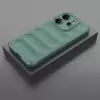 Xiaomi Redmi Note 14 4g Kılıf Esnek Tpu Oyuklu Arka Yüzey Tasarımlı Lopard Etnik Silikon Kapak
