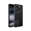 Xiaomi Redmi Note 14 5g Kamera Lens Korumalı Şeffaf Renkli Logo Gösteren Omega Kapak