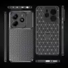 Xiaomi Redmi Note 14 5g Kılıf Lopard Kamera Korumalı Karbon Desenli Negro Kapak Yüzey Kılıf