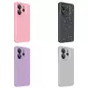 Xiaomi Redmi Note 14 5g Kılıf Simli Işılıtılı Renkli Parlak Kamera Korumalı Silikon Kapak Koton