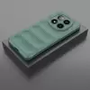 Xiaomi Redmi Note 14 Pro 5g Kılıf Esnek Tpu Oyuklu Arka Yüzey Tasarımlı Lopard Etnik Silikon Kapak