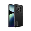 Xiaomi Redmi Note 14 Pro Plus Kamera Lens Korumalı Şeffaf Renkli Logo Gösteren Omega Kapak