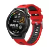 Xiaomi Redmi Watch 5 Active Lopard Çift Renkli Kordon Krd-55 Uyumlu Silikon Tasarım Kordon