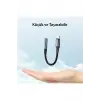 Yesido Yau38 Type-c To Aux Dönüştürücü - Siyah