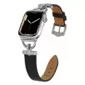 Apple Watch Seri 10 46mm KRD-53 Deri Kordon - Göz Alıcı Şıklık ve Dayanıklılık