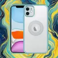 Apple iPhone 11 Kılıf Kamera Korumalı Logo Gösteren Yumuşak Butonlu Esta Kapak