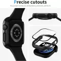 Apple Watch 10 Serisi 46mm Sert PC Kasa ve Ekran Koruyucu Gard 35