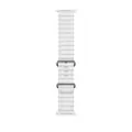 Apple Watch 46mm 10 Serisi Metal Toka Silikon Kordon Premium Ocean