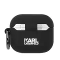 Apple Airpods 3. Nesil Kılıf Karl Lagerfeld Orjinal Lisanslı Karl & Choupette 3d Silikon Kapak