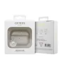 Apple Airpods Pro 2 Kılıf Guess Orjinal Lisanslı Glitter Elmas Kalp Süs Zincirli Kapak