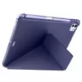 Apple İpad Pro 11 2024 Kılıf Tri Folding Kalem Bölmeli Standlı Kapaklı Kılıf