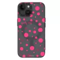 Apple İphone 13 Kılıf Magsafe Şarj  Polka Dot Desenli Youngkit Spots Series Kapak