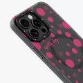 Apple İphone 13 Pro Kılıf Magsafe Şarj  Polka Dot Desenli Youngkit Spots Series Kapak