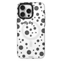 Apple İphone 13 Pro Max Kılıf Magsafe Şarj  Polka Dot Desenli Youngkit Spots Series Kapak