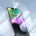 Apple İphone 13 Pro Max Wiwu Cz-003 Mavi Işık Teknolojili Hidrofobik Ve Oleofobik Parlama Önleyici Cam Ekran Koruyucu
