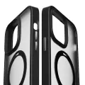 Apple İphone 14 Plus Kılıf Wiwu Zmm-010 Magsafe Şarj Özellikli Parmak İzi Bırakmayan Mat Transparan Standlı Kapak