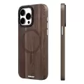 Apple İphone 14 Pro Kılıf Magsafe Şarj  Sararmaya Dayanıklı Youngkit Wood Forest Series Kapak