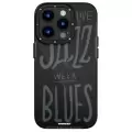 Apple İphone 14 Pro Kılıf Şeffaf Renkli Yazı Temalı Tasarım Youngkit Jazz Series Kapak