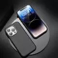 Apple iPhone 14 Pro Max Kılıf Magsafe Şarj Özellikli PU Deri Lopard Adora Kapak