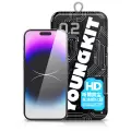 Apple İphone 14 Pro Youngkit Antistatik Ve Antidust Kolay Uygulama Aparatlı Cam Ekran Koruyucu