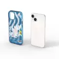 Apple İphone 15 Kılıf Çift Katman Desenli Wiwu Summer Serisi Kapak