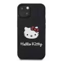 Apple İphone 15 Kılıf Hello Kitty Orjinal Lisanslı Yazı Ve İkonik Logolu 3d Rubber Kitty Head Kapak