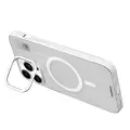 Apple İphone 15 Kılıf Magsafe Şarj Özellikli Standlı Youngkit Hermit Bracket Serisi Kapak