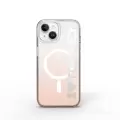 Apple İphone 15 Kılıf Magsafe Şarj Özellikli Transparan Renk Geçişli Wiwu Turkey C Serisi Kapak