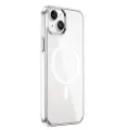 Apple İphone 15 Kılıf Wiwu Fyy-014 Magsafe Şarj Özellikli Şeffaf Kapak