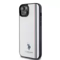 Apple İphone 15 Plus Kılıf U.s. Polo Assn. Orjinal Lisanslı Üç Renk Şerit Tasarımlı Baskı Logolu Kapak