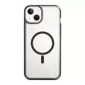 Apple İphone 15 Plus Kılıf Wiwu Mcc-101 Magnetic Crystal Sert Pc Kapak
