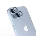 Apple iPhone 15 Plus Lopard CL-15 Parmak İzi Bırakmayan Anti-Reflective Lens Koruma Parlak Renkli Kamera Koruyucu CL-08