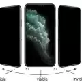 Apple iPhone 15 Plus Lopard Kolay Uygulama Aparatlı 5D Magic Privacy Glass Hayalet Cam Ekran