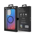 Apple İphone 15 Pro Kılıf Bmw Magsafe Şarj Özellikli Transparan Renk Geçişli Dizayn Orjinal Lisanslı Kapak