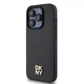 Apple İphone 15 Pro Kılıf Dkny Lisanslı 3d Yazılı Repeat Pattern Kapak