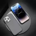 Apple iPhone 15 Pro Kılıf Magsafe Şarj Özellikli PU Deri Lopard Adora Kapak