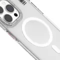 Apple İphone 15 Pro Kılıf Magsafe Şarj Özellikli Şeffaf Youngkit Crystal Shield Serisi Kapak
