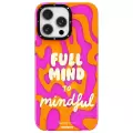 Apple İphone 15 Pro Kılıf Yazı Desenli Youngkit Mindfulness Series Kapak